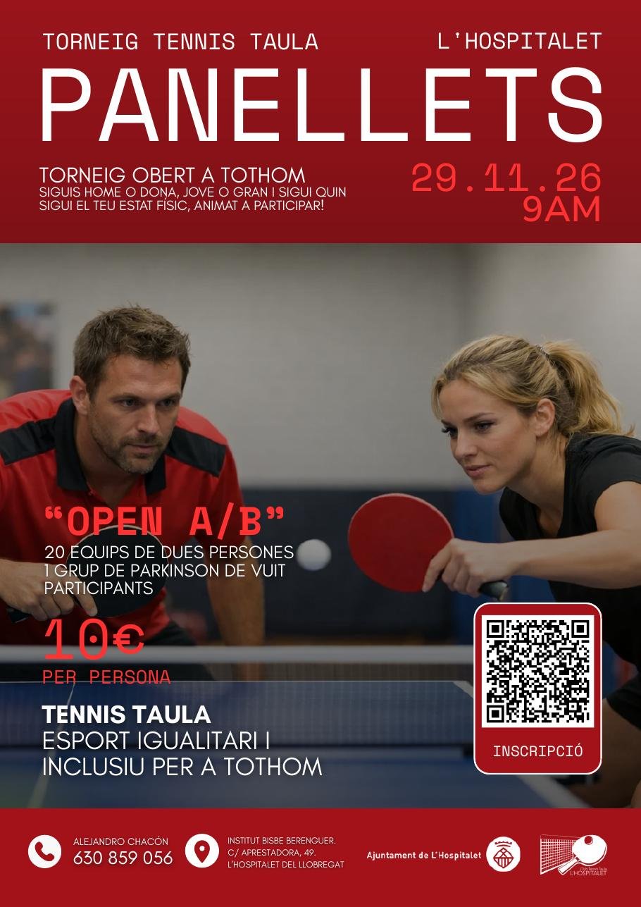 Cartell Torneig de Panellets 2026